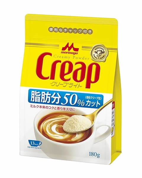 【送料無料】★まとめ買い★ 森永乳業 クリープライト袋 180g ×24個【イージャパンモール】