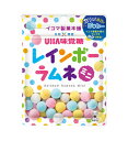 【イージャパンモール】 必ず2通目のメールをご確認ください。 ※本商品は熨斗・包装（ラッピング）はお承り出来ない商品となります。※商品はご注文（ご決済）後、3-5営業日で発送（土・日・祝日除く）となります。※配送業者と契約がないため、送付先が北海道・沖縄・離島の場合キャンセルとさせていただきます。※発送予定日は、在庫がある場合の予定日となります。 ※在庫がない場合には、キャンセルとさせて頂きます。 ※納期が遅れます場合には改めてご連絡させて頂きます。※2通目のメールをご案内した後でのキャンセルやお届け先の変更等はお承りできませんのでご注意ください。幻のレインボーラムネで有名なイコマ製菓本舗共同開発！ イコマ製菓本舗と共同開発を行い、レインボーラムネの美味しさはそのままに小粒でカラフルなカワイイラムネに仕上げました。 ●原材料名 砂糖（国内製造）、澱粉、デキストリン／酸味料、増粘剤（アラビアガム）、香料、着色料（黄色4号、赤色106号、青色1号） ●本品に含まれるアレルギー物質 無し （※使用する原材料の変更などにより、ウェブサイトに掲載されているアレルゲン情報と、製品パッケージに記載されている内容が異なる場合もございます。 ご購入、お召し上がりの際には、お手元の製品パッケージの表示でアレルゲン情報をご確認ください。 ） ●賞味期限 パッケージに記載 ●栄養成分（1製品（30g）当り） エネルギー・・・114kcal たんぱく質・・・0g 脂質・・・0.1g 炭水化物・・・29.1g 食塩相当量・・・0g 30g×6個【メーカー・製造または販売元】味覚糖株式会社0120-653-910【広告文責】株式会社イージャパンアンドカンパニーズ 072-875-6666※本商品はキャンセル・返品・交換不可の商品です。 　場合によっては上記お日にちよりもお届けまでにお時間をいただく場合がございます。 ※商品の写真はイメージです。 ※商品の性質上、返品はお受けできません。 　不良品、内容相違、破損、損傷の場合は良品と交換いたします。 　但し、商品到着から3日以内にご連絡をいただけない場合、交換いたしかねますのでご注意ください。 ※のし、包装などギフトの対応は、申し訳ございませんがお受けできませんのでご注意ください。 ※商品がリニューアルしている場合、リニューアル後の商品をお届けします。[関連キーワード：お菓子　おやつ　ラムネ菓子　清涼菓子　ピーチ　小粒　イコマ製菓本舗]