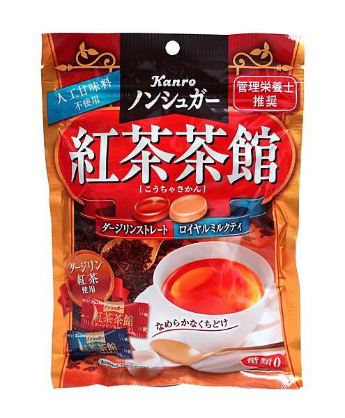 ★まとめ買い★　カンロ（株）　ノンシュガー紅茶茶館　×6個【イージャパンモール】