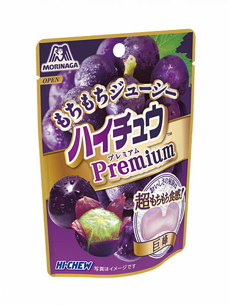 ★まとめ買い★　森永製菓（株）　ハイチュウプレミアムぶどう味　×10個【イージャパンモール】