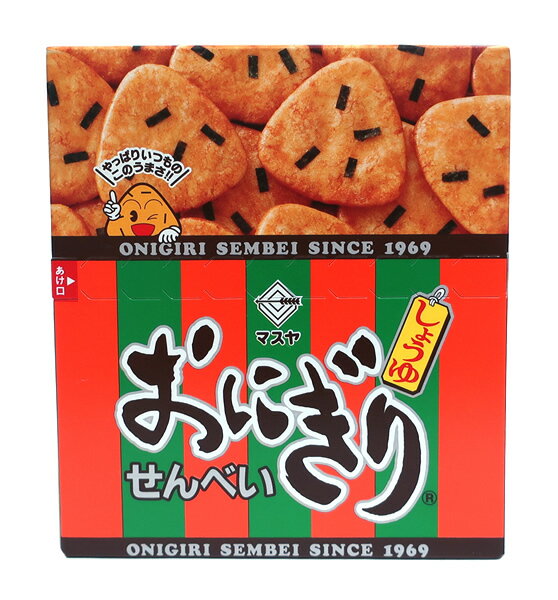 【送料無料】★まとめ買い★ マスヤ おにぎりBOX 34g ×10個【イージャパンモール】