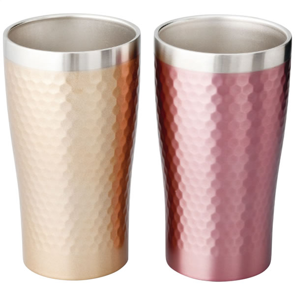 【送料無料】リュクス　ペアメタルサーモタンブラー340ml　51432【ギフト館】