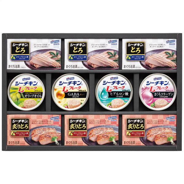 【送料無料】はごろもフーズ　プレミアムシーチキンギフト　STG−50B　STG−50B【ギフト館】のサムネイル