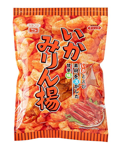 【送料無料】★まとめ買い★　白藤製菓　いかみりん揚　77g　×12個【イージャパンモール】