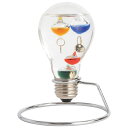 【送料無料】Fun　Science　ガラスフロート温度計　電球型　333−208【ギフト館】
