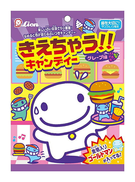 【送料無料】★まとめ買い★　ライオン菓子　きえちゃうキャンディー　89g　×6個【イージャパンモール】