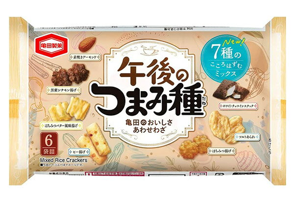 【送料無料】★まとめ買い★　亀田製菓　午後のつまみ種　95g　×12個【イージャパンモール】