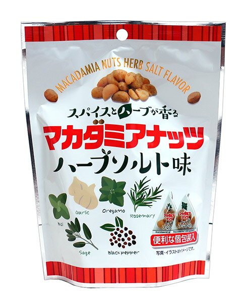 ★まとめ買い★　タクマ食品　マカダミアナッツ　ハーブソルト味　35g　×10個【イージャパンモール】