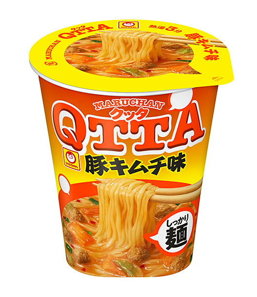 ★まとめ買い★　東洋水産　MARUCHAN QTTA 豚キムチ味　76g　×12個【イージャパンモール】