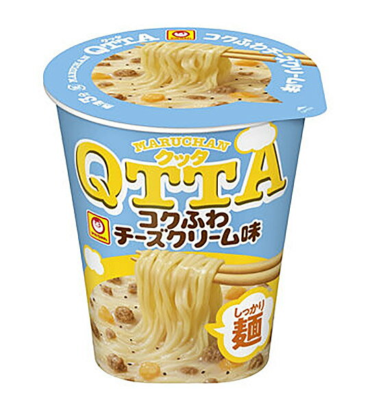 ★まとめ買い★　東洋水産　MARUCHAN　QTTA　コクふわチーズクリーム味　79g　×12個【イージャパンモール】