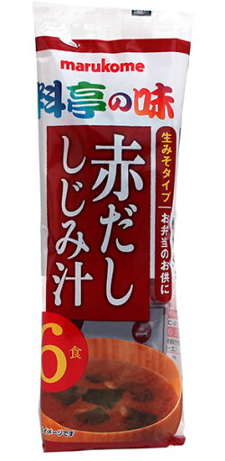 【送料無料】★まとめ買い★ マルコメ 生みそ汁 料亭の味 赤だししじみ 6食 ×24個【イージャパンモール】 【送料無料】★まとめ買い★ マルコメ 生みそ汁 料亭の味 赤だししじみ 6食 ×24個【イージャパンモール】