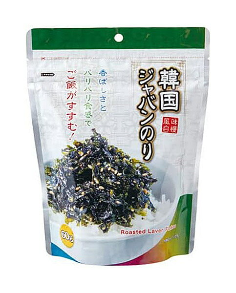 ★まとめ買い★ 韓国ジャバンのり 60g ×20個【イージャパンモール】