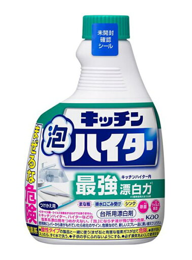 キッチン泡ハイター つけかえ用 400ml【イージャパンモール】 キッチン泡ハイター つけかえ用 400ml【イージャパンモール】