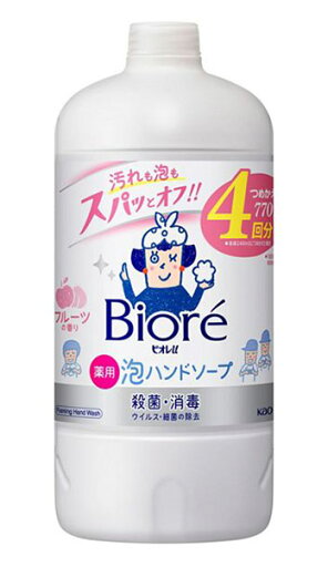 ★まとめ買い★ ビオレu 泡ハンドソープ フルーツの香り つめかえ用 770ml ×10個【イージャパンモール】 ★まとめ買い★ ビオレu 泡ハンドソープ フルーツの香り つめかえ用 770ml ×10個【イージャパンモール】