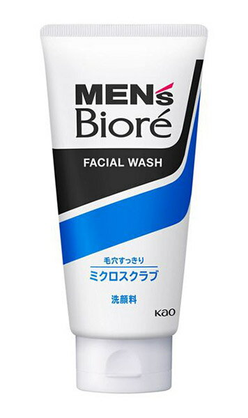 ★まとめ買い★　メンズビオレ　ミクロスクラブ洗顔　130g　×24個【イージャパンモール】