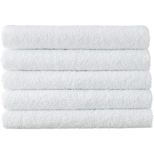 フェイスタオル　ホワイト　230匁　1パック(5枚)