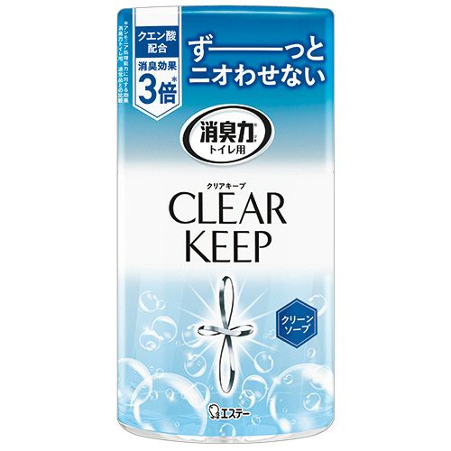 トイレの消臭力　CLEAR　KEEP　クリーンソープ　400mL　1個