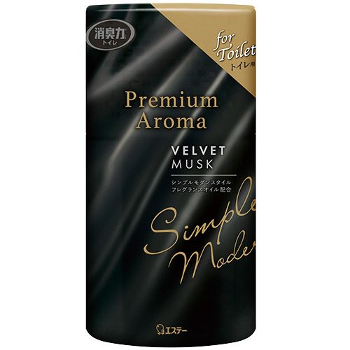 Rakuten - トイレの消臭力　Premium　Aroma　ベルベットムスク　400mL　1個