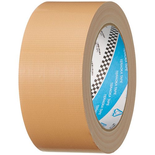 Rakuten - 再生PETカラー布テープ　50mm×25m　厚み約0.18mm　クリーム　1巻