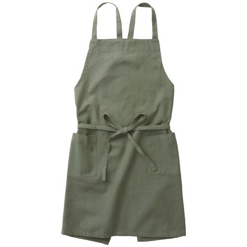 ソル　エプロン　カーキ　1着