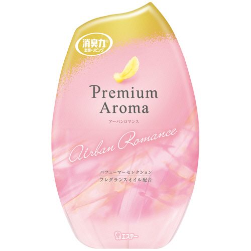 【イージャパンモール】【返品・交換・キャンセル不可】 必ず2通目のメールをご確認ください。 ※本商品は熨斗・包装（ラッピング）はお承り出来ない商品となります。※商品はご注文（ご決済）後、2-5営業日で発送（土・日・祝日除く）となります。※配送業者と契約がないため、送付先が北海道・沖縄の場合キャンセルとさせていただきます。※発送予定日は、在庫がある場合の予定日となります。 ※在庫がない場合には、キャンセルとさせて頂きます。 ※納期が遅れます場合には改めてご連絡させて頂きます。※本商品はメーカー取り寄せ商品となります。 流動在庫となりますためお手配時に在庫がない場合はキャンセルとさせていただきます。 在庫と納期のご確認が必要な場合は事前にお問い合わせください。 ※ご注文確定後でのキャンセルやお届け先の変更等はお承りできませんのでご注意ください。 また、交換・返品はお承りできません。 ※商品のお写真はイメージ画像です。概要 プレミアム感極めた、上質な香り。フレグランスオイル配合の贅沢ブレンド『心を満たす　ごほうびアロマ』 商品説明 ●アーバンロマンス：透明感のある洗練された香水調のフローラルブーケの香り。部屋用消臭・芳香剤、3個セット。 仕様 香り アーバンロマンス 内容量 400ml 使用推奨空間 室内 持続時間 約2〜3ヵ月間（季節や使用状況により異なる。） 成分 無機系消臭剤、香料、界面活性剤（非イオン、陰イオン） シリーズ名 消臭力 JANコード 4901070126613 【メーカー・製造または販売元】エステー【広告文責】株式会社イージャパンアンドカンパニーズ 072-875-6666《ご注意ください》 ※本商品はキャンセル・返品・交換不可の商品です。 ※商品の性質上、返品・交換・キャンセルはお受けできません。 　不良品、内容相違、破損、損傷の場合は良品と交換いたします。 　但し、商品到着から3日以内にご連絡をいただけない場合、交換いたしかねますのでご注意ください。 ※商品がリニューアルしている場合、リニューアル後の商品をお届けします。[関連キーワード：衣料・生活用品　生活雑貨　消臭　芳香剤　室内用]