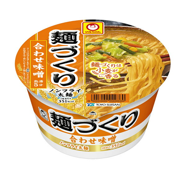 【送料無料】★まとめ買い★ 東洋水産 マルちゃん 麺づくり 合わせ味噌 104g ×12個【イージャパンモール】