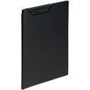 【送料無料】【個人宅届け不可】【法人(会社・企業)様限定】Noir×noir クリップファイル A5 黒 約20枚収容 1冊【イージャパンモール】(3)