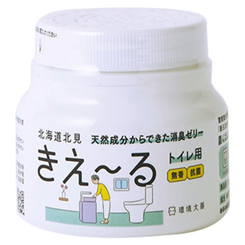 【代引不可】【イージャパンモール】【返品・交換・キャンセル・日時指定不可・法人（会社・企業）様限定】 必ず2通目のメールをご確認ください。 ※本商品は熨斗・包装（ラッピング）はお承り出来ない商品となります。 ※本商品はお届け先様名が法人（企業・会社）様宛ての場合のみお承りとなり、個人様宛てのご注文はお承りしておりませんので予めご了承くださいませ。 ※領収書につきましてはeメールにPDFファイルを添付してのご案内のみとなります。 ※本商品は【イージャパンショッピングモール】（イージャパンモール）の他の商品と同梱することは出来ません。※商品はご注文（ご決済）後、2-5営業日で発送（土・日・祝日除く）となります。※配送業者と契約がないため、送付先が沖縄・離島・一部地域の場合キャンセルとさせていただきます。※発送予定日は、在庫がある場合の予定日となります。 ※在庫がない場合には、キャンセルとさせて頂きます。 ※納期が遅れます場合には改めてご連絡させて頂きます。※本商品はメーカー取り寄せ商品となります。 流動在庫となりますためお手配時に在庫がない場合はキャンセルとさせていただきます。 在庫と納期のご確認が必要な場合は事前にお問い合わせください。 ※キャンセル・返品・交換・日時指定不可です。（平日のみのお届け） ※ご注文確定後でのお届け先の変更等はお承りできませんのでご注意ください。 ※本商品は法人（企業・会社）様限定商品となり、お届け先は「法人（企業・会社）様」に限ります。（個人様宛てへのお届けはお承りしておりません） 　お届け先に法人名が確認できる表札等がない場合、お届けをお承りすることができなくなっております。 　また、商品のお受取人様名に法人（企業・会社）様名をご記入いただけない場合もご注文をお承りできません。 ※置き配や宅配ボックスへの配送も承れませんので、お届け時にお留守でないようお願い致します。 ※沖縄・離島および一部地域へのお届けは出来ません。 ※商品のお写真はイメージ画像です。概要 「善玉活性水」から生まれたバイオ消臭ゼリーでしっかり消臭。 商品説明 ●天然成分からできた消臭ゼリー、本体160g。 仕様 タイプ 本体 香り 無香料 内容量 160g 使用推奨空間 トイレ JANコード 4562287810438 【メーカー・製造または販売元】環境大善《ご注意ください》 ※本商品はキャンセル・返品・交換・日時指定不可の商品です。 　不良品、内容相違、破損、損傷の場合は良品と交換いたします。 　但し、商品出荷より7日以上たった商品につきましては交換いたしかねますのでご注意ください。 ※商品がリニューアルしている場合、リニューアル後の商品をお届けします。 ※法人（企業・会社）様宛ての場合のみご注文をお承りしております。（個人様宛てへのお届けはお承りしておりません） 　配送の日時指定は出来ません。お届け時にお留守でないようお願い致します。[関連キーワード：衣料・生活用品　生活雑貨　消臭／芳香剤　トイレ用]