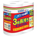 【送料無料】【個人宅届け不可】【法人(会社・企業)様限定】スコッティファイン 3倍巻キッチンタオル 150カット 1セット(48ロール:2ロール×24パック)