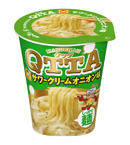 ★まとめ買い★ 東洋水産 MARUCHAN QTTA サワークリームオニオン味 82g ×12個【イージャパンモール】