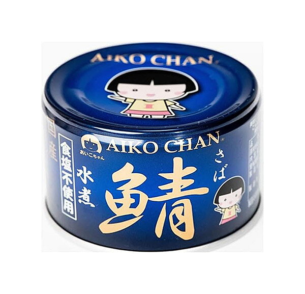 【送料無料】★まとめ買い★ 伊藤食品 あいこちゃん青の鯖水煮 食塩不使用 150g ×48個【イージャパンモール】