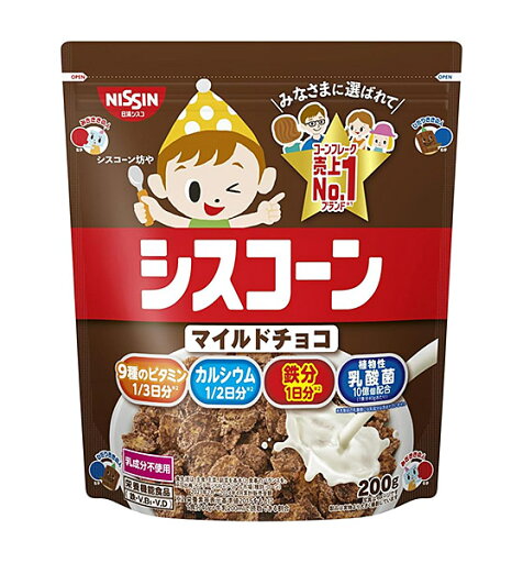 ★まとめ買い★ 日清シスコ シスコーンマイルドチョコ 200g ×16個【イージャパンモール】 ★まとめ買い★ 日清シスコ シスコーンマイルドチョコ 200g ×16個【イージャパンモール】