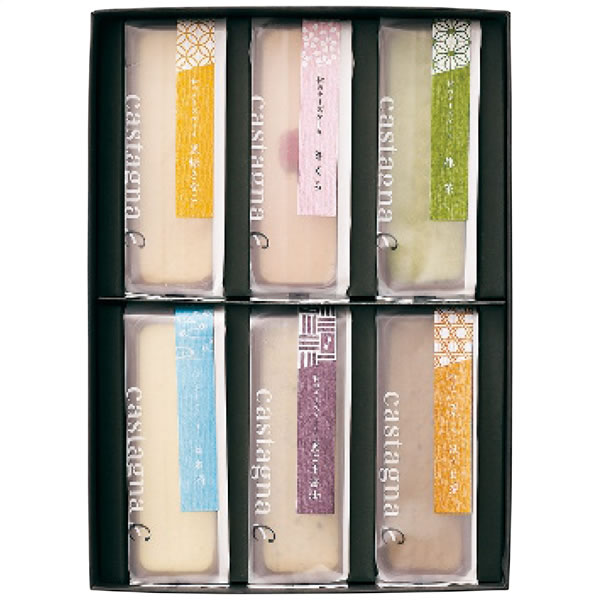 【送料無料】Castagna　和のチーズケーキ6種セット【ギフト館】