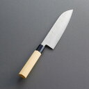 【送料無料】濃州孫六作 梨地本割込三徳包丁 150LA 150LA【ギフト館】