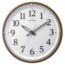 【送料無料】リズム 暗所自動点灯電波掛時計 8MY532SR06 8MY532SR06【ギフト館】