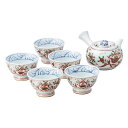 【送料無料】波佐見焼 古伊万里写し絵 急須茶器揃 007−408M 007−408M【ギフト館】