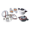 【送料無料】m.design 調圧鍋6点セット LA50B−SET LA50B−SET【ギフト館】