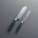 【送料無料】濃州孫六作 ダマスカス包丁2点セット 500F 500F【ギフト館】