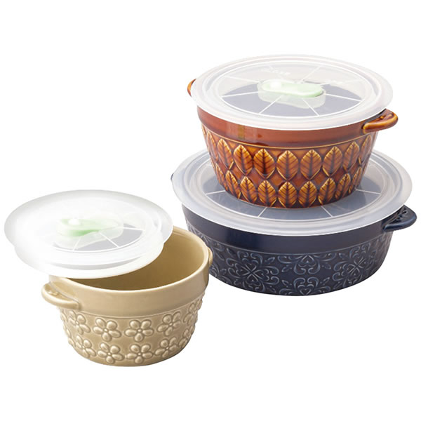 【送料無料】ポルク　高気密レンジパック3点セット　POK−3003P【ギフト館】(3)