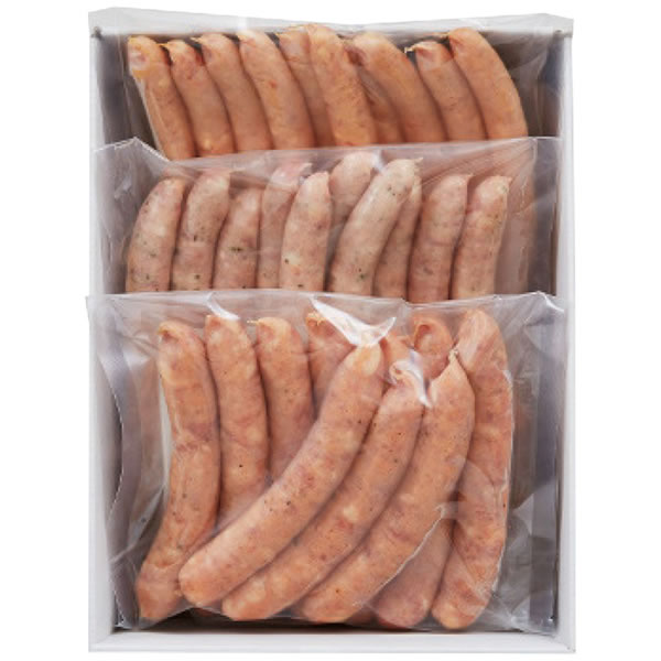 【送料無料】こだわりのウインナー3種セット AP40L27C27【ギフト館】