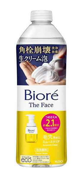 ★まとめ買い★ ビオレ ザフェイス 泡洗顔料 スムースクリア つめかえ用 340ml ×24個【イージャパンモール】