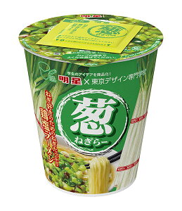 ★まとめ買い★ 明星 東京デザイン専門学校コラボ ねぎらー 鶏塩ラーメン 91g ×12個【イージャパンモール】