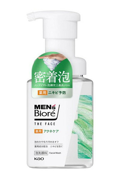 ★まとめ買い★ メンズビオレ ザフェイス 薬用アクネケア 本体 200ml ×24個【イージャパンモール】