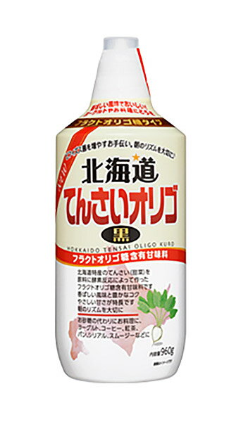 ★まとめ買い★ 加藤美蜂園 サクラ北海道てんさいオリゴ糖(黒) 960g ×8個【イージャパンモール】