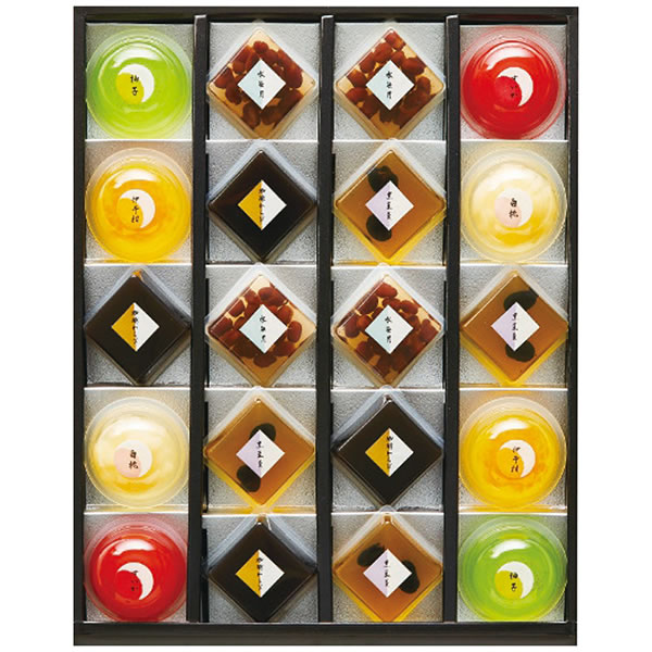 【送料無料】ひととえ 菓と果 ゼリー詰合せ KKD−20 KKD−20【ギフト館】