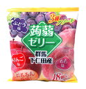 ★まとめ買い★ ママ 蒟蒻ゼリー3種アソート 18個 ×12個【イージャパンモール】