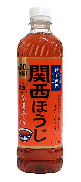 【送料無料】★まとめ買い★　サントリー　伊右衛門 関西ほうじ 地域限定ペット　 600ml　×24個【イージャパンモール】
