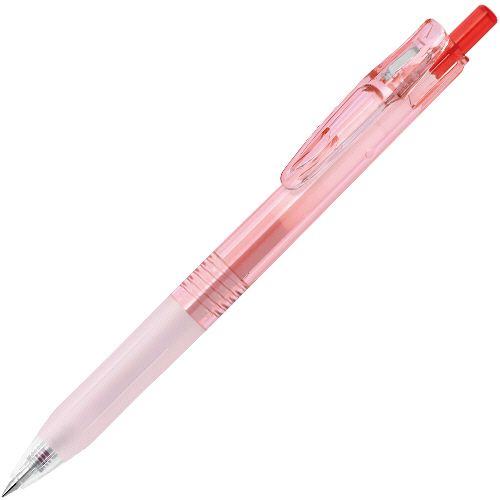 樂天商城 - ジェルボールペン バイオチューブ搭載サラサクリップ 0.5mm 赤 (軸色サンライズコーラル) 1本