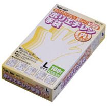 ポリエチレン手袋　内エンボス　クリア　S　1箱(100枚)