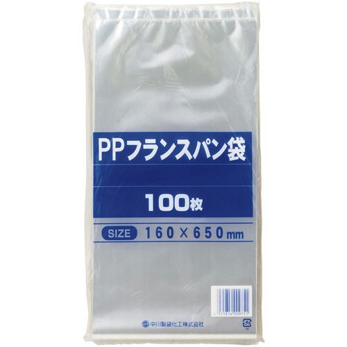 PPフランスパン袋　650×160mm　1パック(100枚)